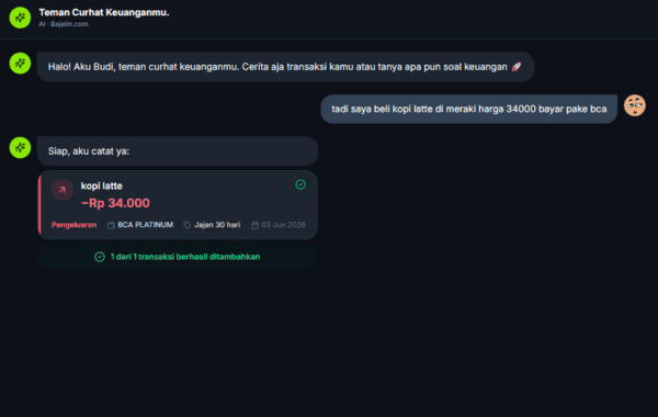 Demo: AI yang bantu